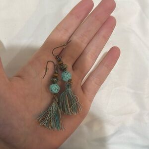 western earrings